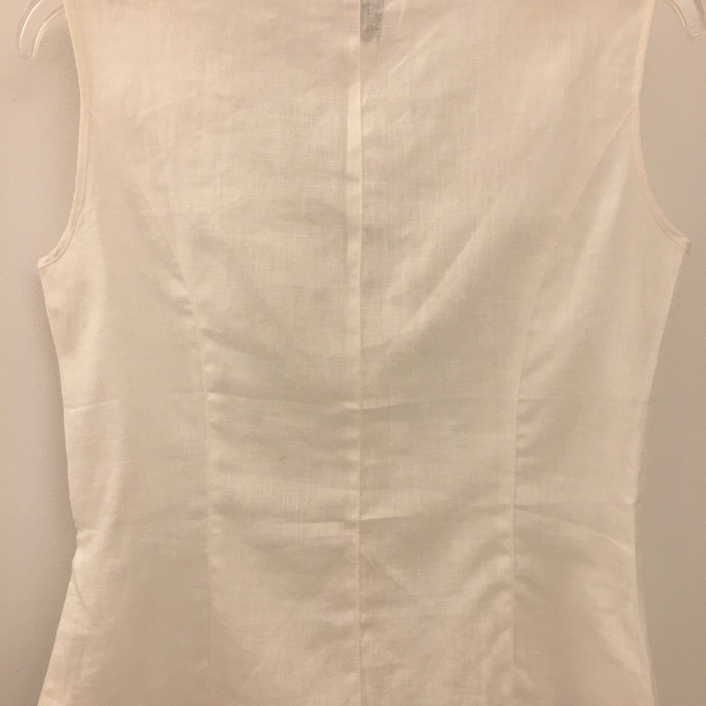 Tracy M Linen Blouse. New. - Picture 3 of 7